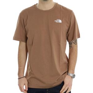 T-SHIRT BOX THE NORTH FACE MARRONE